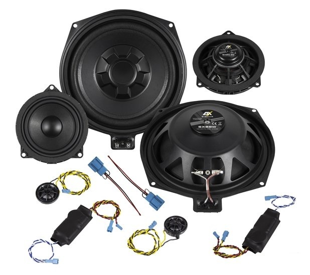 ESX Signum SXB8.3C - 3 Weg Compo set - 100 Watt RMS - Voor BMW en Mini