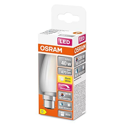 OSRAM Superstar LED lamp - B22d - 470 Lumen - 2700K - Dimbaar - 1-Pak