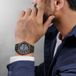 Cerruti 1881 Horloge Ravello Heren Polshorloge Groen Siliconen Band Grijs Stalen Kast 41mm