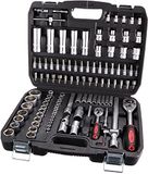 SIXTOL TOOL SET 108 Gola Set in koffer | 1/4" & 1/2" ratel | metalen sluiting