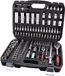 SIXTOL TOOL SET 108 Gola Set in koffer | 1/4" & 1/2" ratel | metalen sluiting