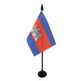AZ FLAG Tafelvlag Cambodja 15x10 cm
