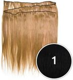 Balmain Hair Professional - Backstage Weft Human Hair - 1 - Zwart