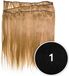 Balmain Hair Professional - Backstage Weft Human Hair - 1 - Zwart