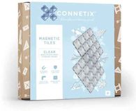 CONNETIX Magnetische Tegels Transparante Basisplaat Pakket - 2 Stuks