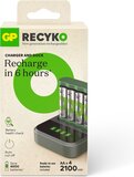 GP ReCyko Batterijlader - (USB) B421 incl. 8x AA + Docking - Oplaadbare batterijen - Batterij oplader