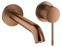 GROHE Essence 2-gats wastafelmengkraan, wandmontage, geborsteld crafted warm sunset