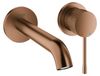 GROHE Essence 2-gats wastafelmengkraan, wandmontage, geborsteld crafted warm sunset