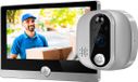 Nivian Deurcamera zonder abonnementskosten met Wifi & LCD