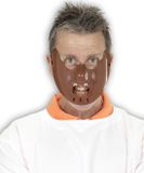 Generik Widmann Kannibaal masker voor volwassenen Halloween - Verkleedmasker