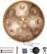 VEVOR Handpan Drum 55cm 12 Noten D Mineur Handtrommelinstrument met Hamer
