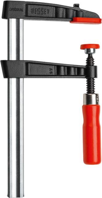 Bessey TG40 - Klemmen - Zwart, Aluminium, Rood