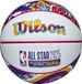 Wilson 2025 NBA All Star Mini Ball, Unisex, Wit, basketbal, maat: 3