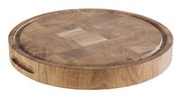 APS-Germany Luxe Hakblok Rond Eikenhout Ø33 x 4.8 cm