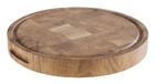 APS-Germany Luxe Hakblok Rond Eikenhout Ø33 x 4.8 cm