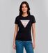 Guess T-shirt Logo Original Hotfix Zwart Dames S