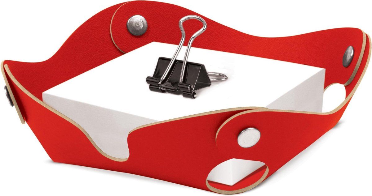 Vacavaliente Work & Planners Studio Note Tray - Rood - Leer