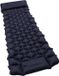 Merkloos Vertrex Inflate-X1 Slaapmat met Ingebouwde Pomp 1 Persoons – Ultralicht Luchtbed Camping – Compact & Waterdicht – Donkerblauw