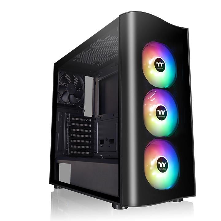 Thermaltake View 23 TG ARGB - Computerbehuizing - Zwart