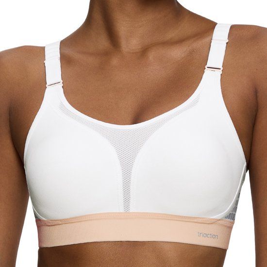 Triumph Triaction Extreme Lite N EX Dames Sportbeha - WHITE - Maat 75B
