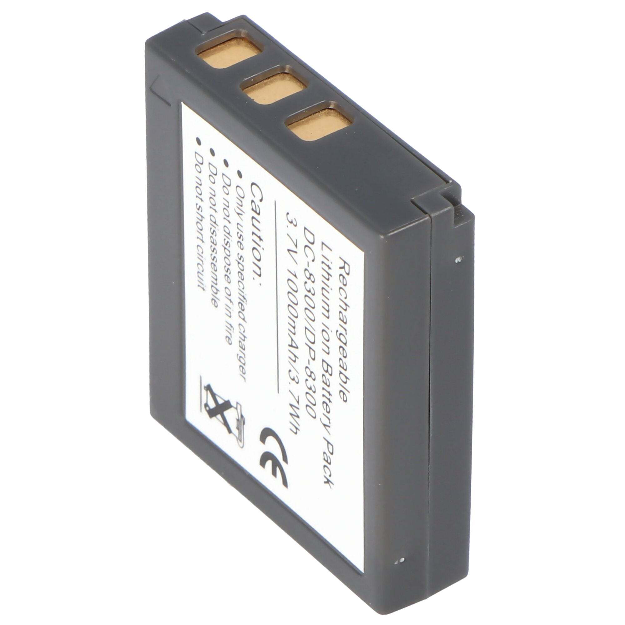 ACCUCELL AccuCell-batterij geschikt voor Rollei Prego DP8300, 02491-0028-01