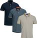 Jack & Jones Heren poloshirt 3 pack Paulos - Slim Fit