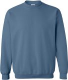 Gildan Zware Blend Unisex Adult Crewneck Sweatshirt voor volwassenen (Indigoblauw)