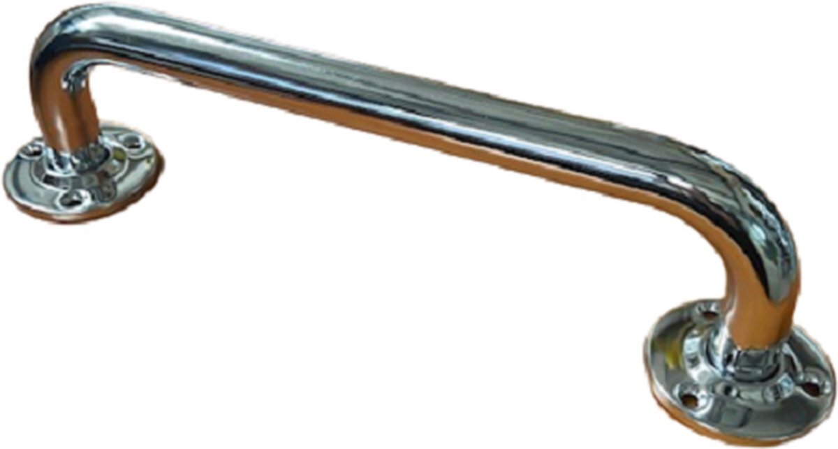 Markenlos Handvat - roestvrij staal - gepolijst - 30 cm lang - buisdikte 25 mm
