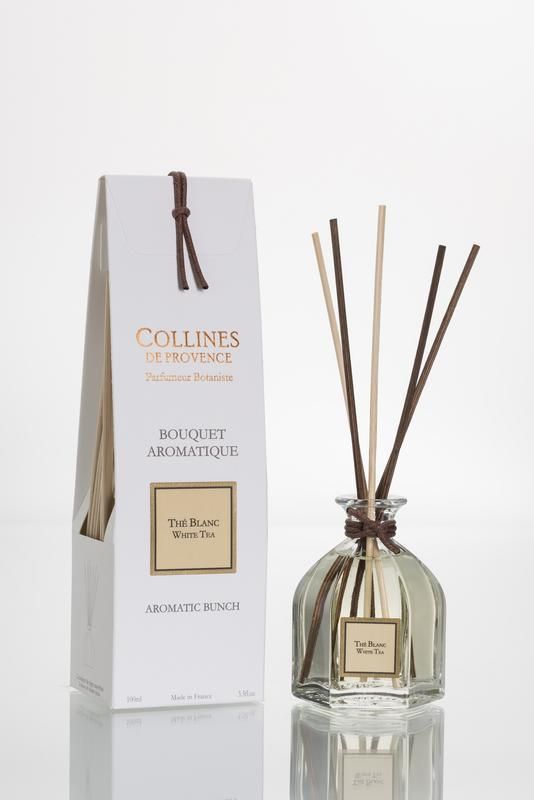 Collines De Prov Geurstokjes witte thee 100 ML