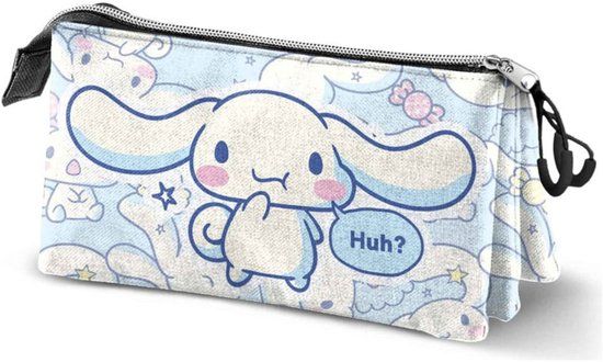 Karactermania Sanrio Triple Pencil Case Cinnamoroll Candy Stationery