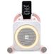 RockJam 10-Watt oplaadbare Bluetooth karaokemachine met twee microfoons, ringlicht en spraakeffecten