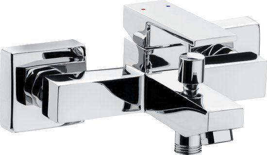 Cornat Sintra Badmengkraan Verchroomd Messing Thermostatisch 15 cm Hartafstand