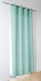 Linder 471/43/49887/377FR gordijn met ogen, polyester blauw 145 x 240 cm