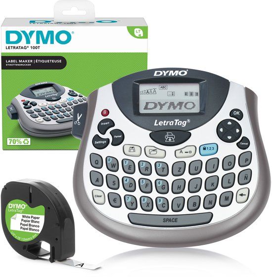 DYMO Labelprinter DYMO LetraTag QWERTZ Zilver