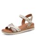 Jana Wedge/Plat Sandalen, veganistisch, voor dames