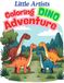 Little Artists Dino Adventure Coloring Book
