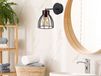 HERMES Applique murale 1 lampe noir