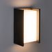 HOFTRONIC Jasper LED wandlamp - 12 Watt - 3000K warm wit - IP54 waterdicht - Zwart
