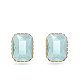 Swarovski Orbita Oorknopjes, Octagon-slijpvorm, Meerkleurig, Goudkleurige toplaag