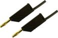 SKS Hirschmann MLN 50/2,5 SW Meetsnoer Banaanstekker 4 mm Banaanstekker 4 mm 0.50 m Zwart 1 stuk(s)