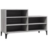 VidaXL Schoenenkast 102x36x60 cm bewerkt hout sonoma grijs