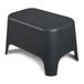 Toomax Table d'appoint Petra anthracite 59 x 39 x 36 cm