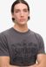 Superdry Workwear Script Graphic T-shirt Heren L Dark Slate Grey Slub