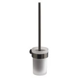 Gedy Pirenei Gun Metal Wandtoiletborstel