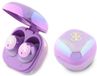 GUESS TWS Casque sans fil avec station d'accueil irisée - Violet
