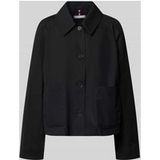 TOMMY HILFIGER Relaxed fit Trenchcoat van puur katoen