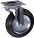 Mammuth Zwenkwiel 200 x 30mm rubber