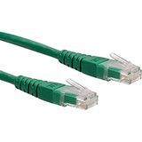 ROLINE APC DC6PCURJ01GNM netwerkkabel 1 m Cat6 U/UTP Groen