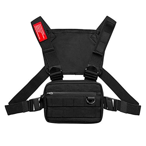 Wopohy Borsttas, radio, walkie, borsttas, harnas, tas voor outdoor, sport, joggen, training en fitness