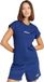 Adidas Sportswear Essentials Linear Katoenen T-Shirt - Dames - Blauw